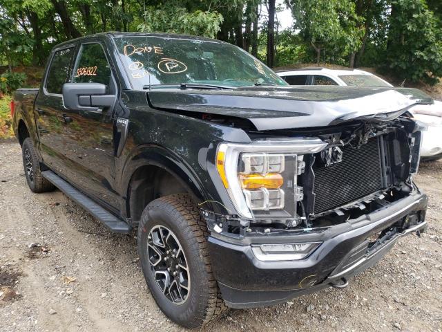 Salvage cars for sale from Copart Lyman, ME: 2021 Ford F150 Super