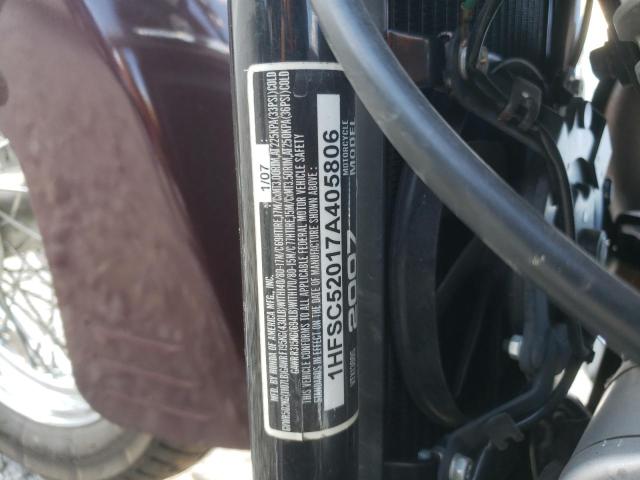 2007 HONDA VTX1300 S 1HFSC52017A405806