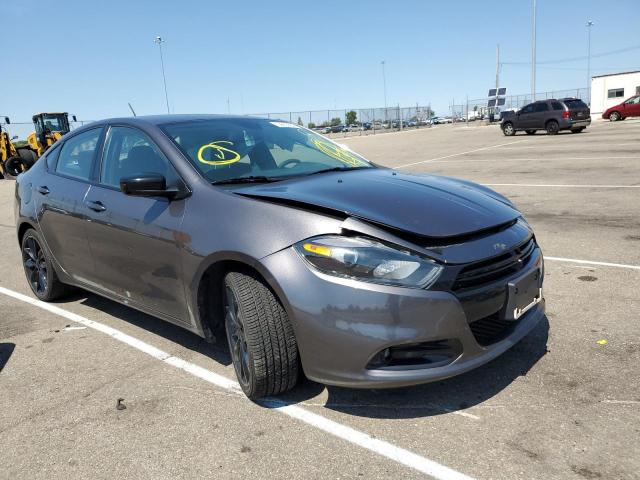 Salvage cars for sale from Copart Moraine, OH: 2016 Dodge Dart SXT S