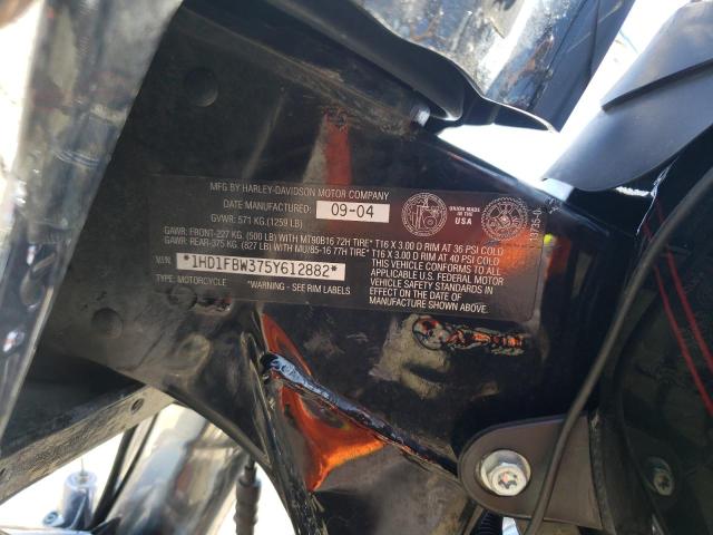2005 HARLEY-DAVIDSON FLHRI 1HD1FBW375Y612882