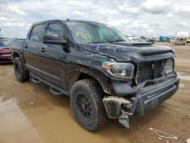 Salvage cars for sale from Copart Amarillo, TX: 2019 Toyota Tundra CRE