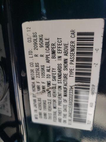 JH4CU2E8XCC023394 Acura Tsx Se