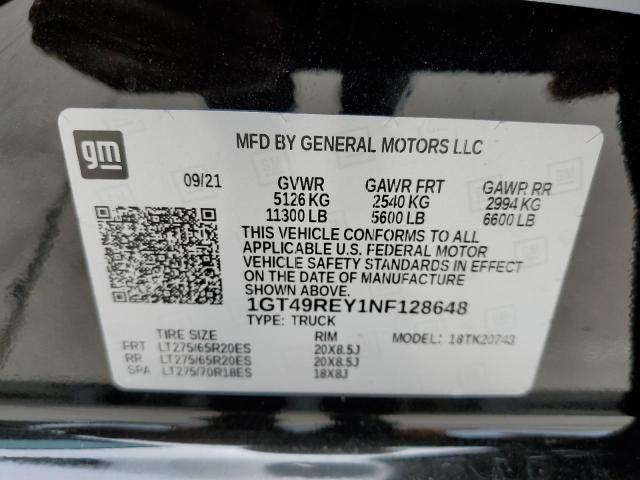 1GT49REY1NF128648 GMC Sierra K2500 Denali