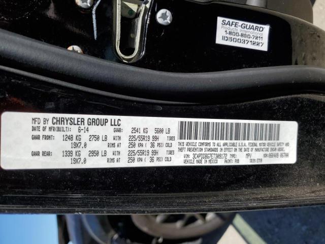 3C4PDDBG7ET309172 Dodge Journey Sxt