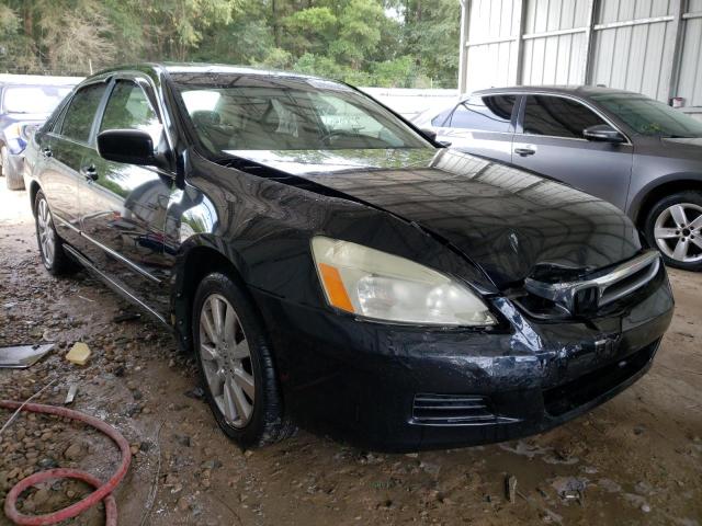 Salvage cars for sale from Copart Midway, FL: 2007 Honda Accord EX
