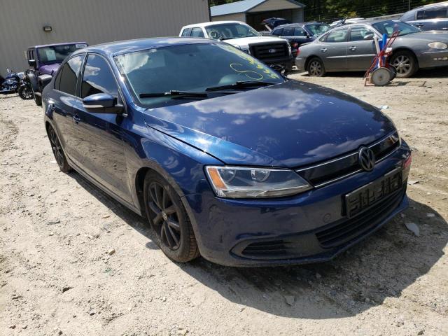 Salvage cars for sale from Copart Seaford, DE: 2011 Volkswagen Jetta SE