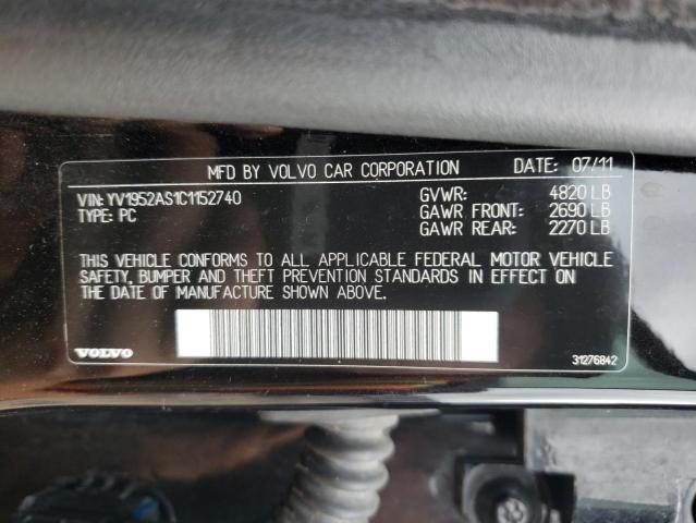YV1952AS1C1152740 Volvo S80