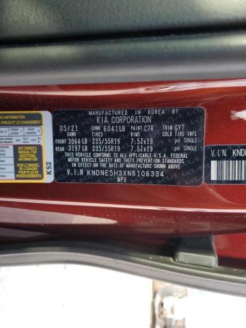 2022 KIA CARNIVAL S KNDNE5H3XN6106334