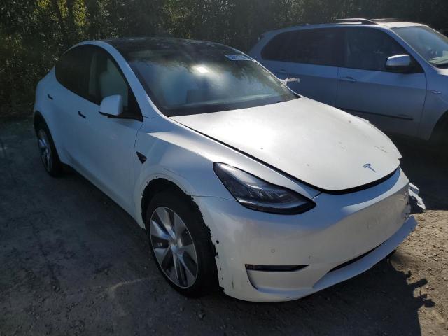 Salvage cars for sale from Copart Arlington, WA: 2021 Tesla Model Y