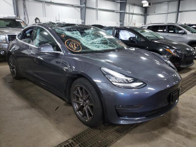 Salvage cars for sale from Copart Ham Lake, MN: 2020 Tesla Model 3