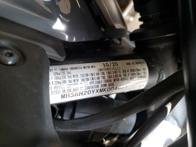 2021 YAMAHA MT-03 MH3RH20YXMK004621