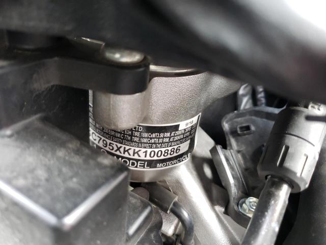 2019 HONDA GL1800 D JH2SC795XKK100886