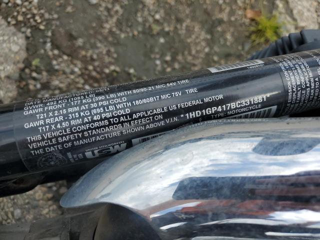 2011 HARLEY-DAVIDSON FXDWG 1HD1GP417BC331881