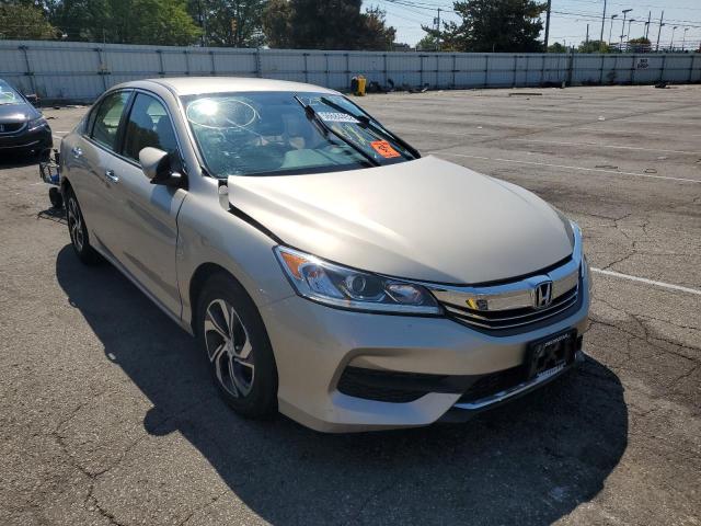 Salvage cars for sale from Copart Moraine, OH: 2016 Honda Accord LX