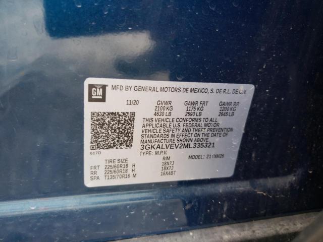 3GKALVEV2ML335321 GMC Terrain