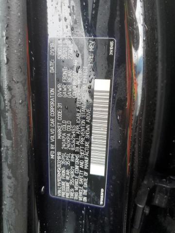 2019 VOLVO XC60 T5 R- LYV102RM5KB321818