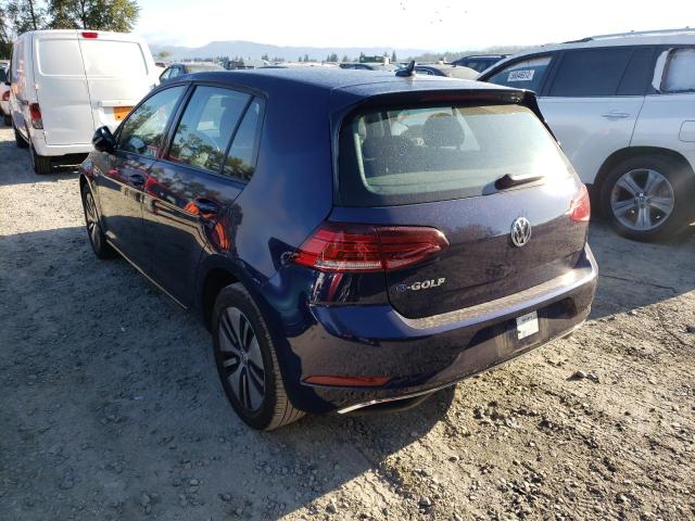 2019 VOLKSWAGEN E-GOLF SE WVWKR7AUXKW917939