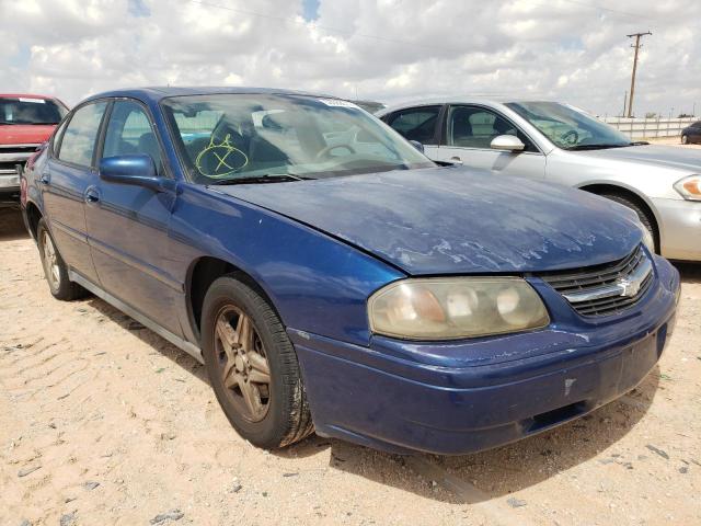 Salvage cars for sale at Andrews, TX auction: 2005 Chevrolet Impala