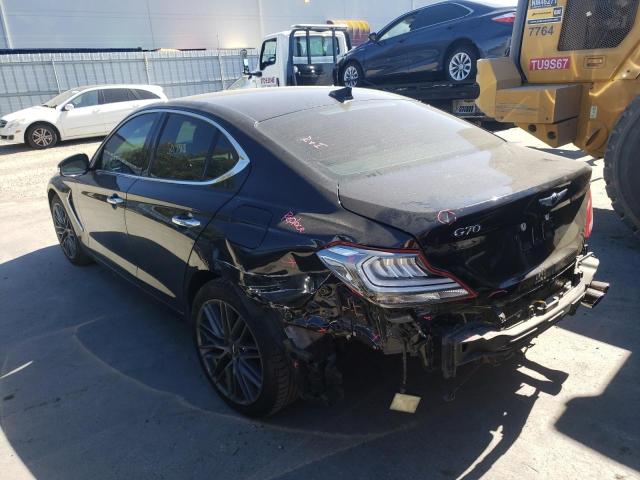 2019 GENESIS G70 ADVANC KMTG64LA3KU019597