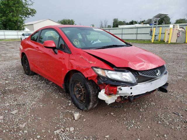 Salvage cars for sale from Copart Central Square, NY: 2013 Honda Civic LX
