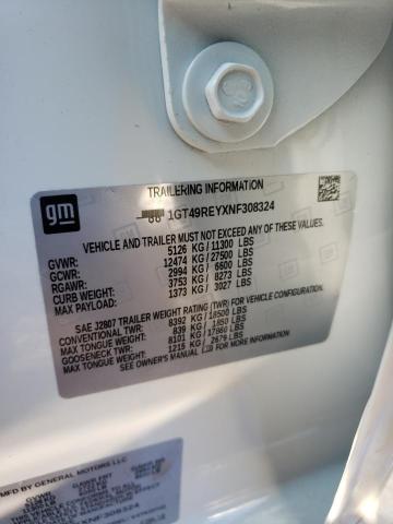 2022 GMC SIERRA K25 1GT49REYXNF308324
