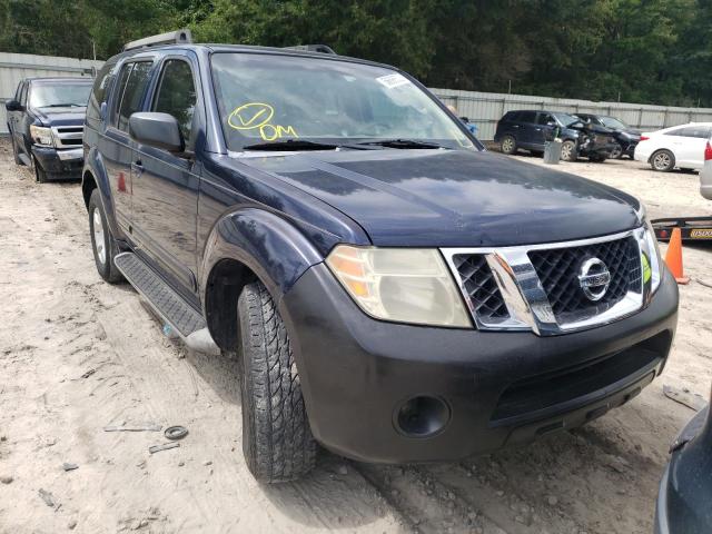 Salvage cars for sale from Copart Midway, FL: 2008 Nissan Pathfinder