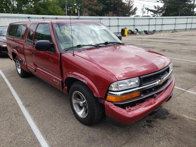 Salvage cars for sale from Copart Moraine, OH: 2003 Chevrolet S Truck S1