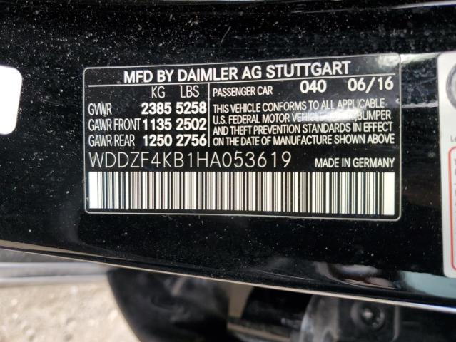 2017 MERCEDES-BENZ E 300 4MAT - WDDZF4KB1HA053619