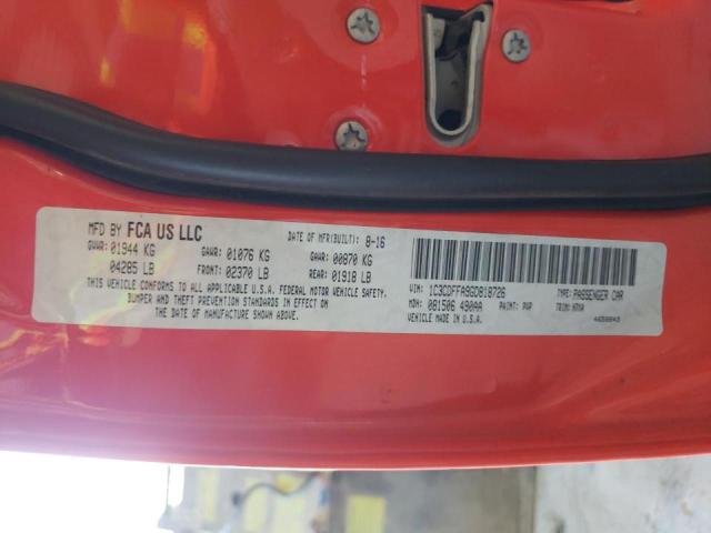 1C3CDFFA9GD818726 Dodge Dart Sxt Sport