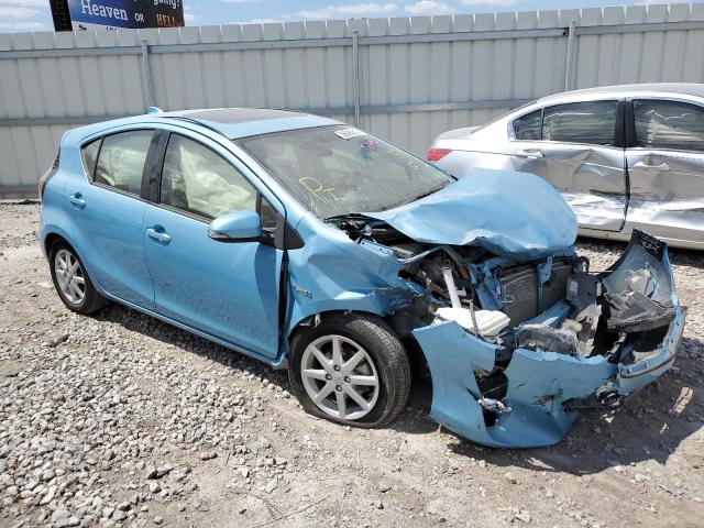 Salvage cars for sale from Copart Wichita, KS: 2016 Toyota Prius C