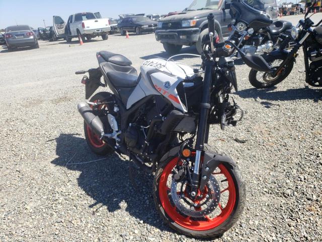Salvage cars for sale from Copart Antelope, CA: 2020 Yamaha MT-03