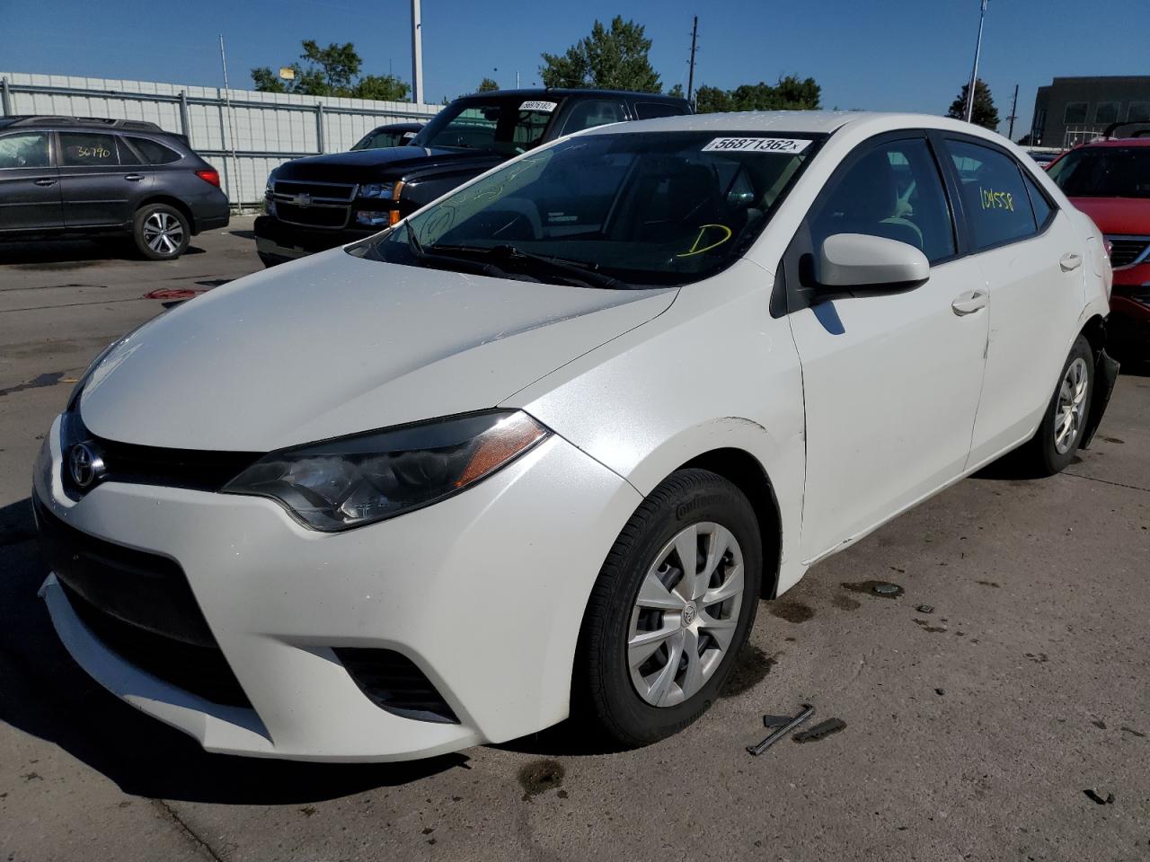 2016 Toyota Corolla Eco vin: 5YFBPRHE8GP465182