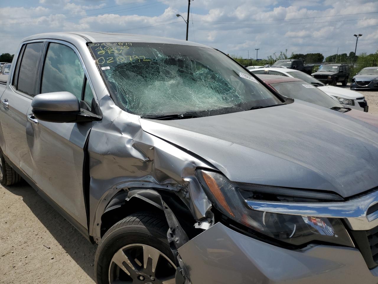 5FPYK3F74HB020792 2017 Honda Ridgeline Rtl