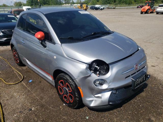 Fiat 500 salvage cars for sale: 2016 Fiat 500 Electr