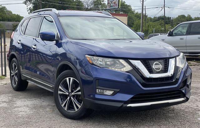  NISSAN ROGUE 2018 Синий