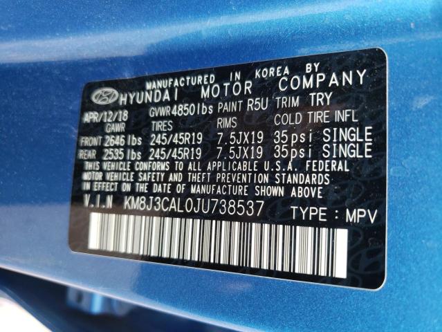 2018 HYUNDAI TUCSON SPO KM8J3CAL0JU738537