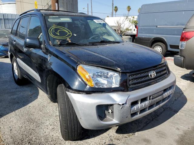 Salvage cars for sale from Copart Wilmington, CA: 2002 Toyota Rav4