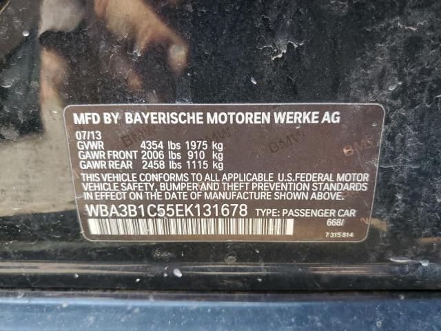 VIN WBA3B1C55EK131678 2014 BMW 3 SERIES no.10