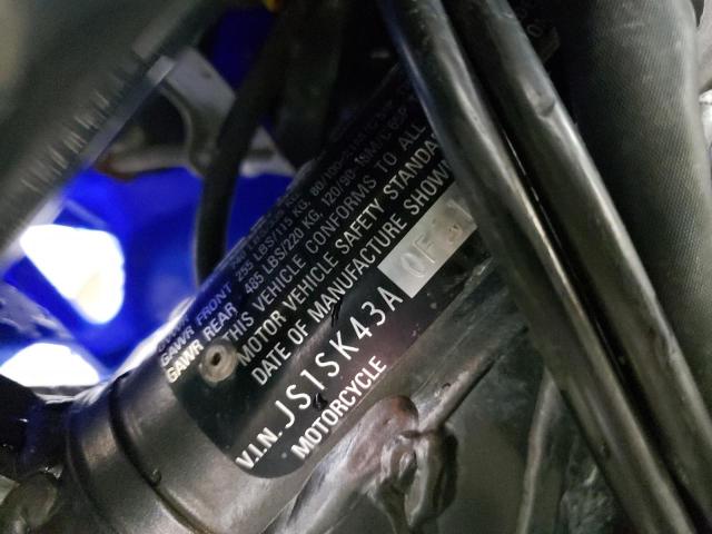 2015 SUZUKI DR-Z400 S JS1SK43A0F2100833