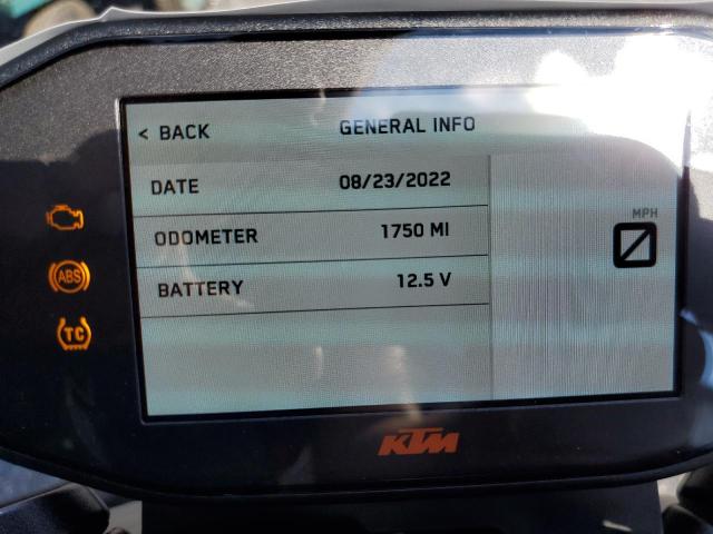 2022 KTM 890 DUKE R VBKTU9403NM830423