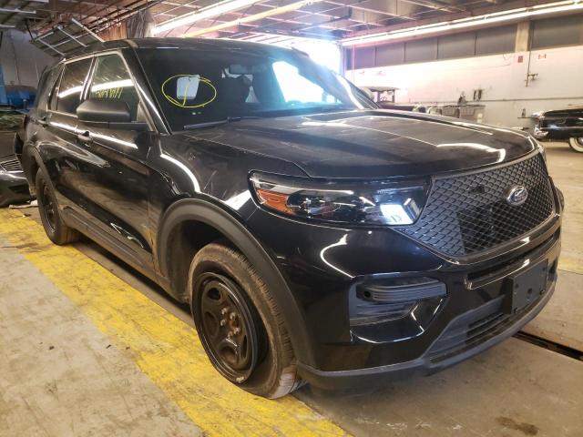 Salvage cars for sale from Copart Wheeling, IL: 2021 Ford Explorer P