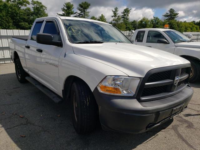Salvage cars for sale from Copart Exeter, RI: 2012 Dodge RAM 1500 S