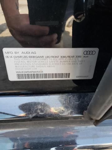 2015 AUDI S8 QUATTRO - WAUK2AFD4FN005634