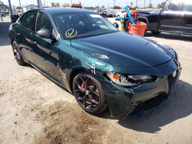Salvage cars for sale from Copart Los Angeles, CA: 2020 Alfa Romeo Giulia