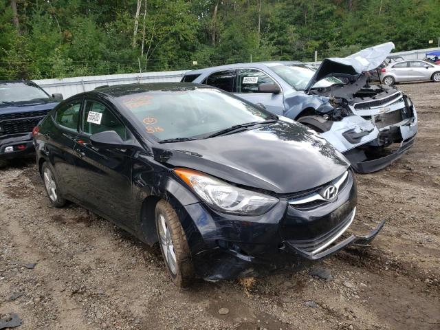 Salvage cars for sale from Copart Lyman, ME: 2013 Hyundai Elantra GL