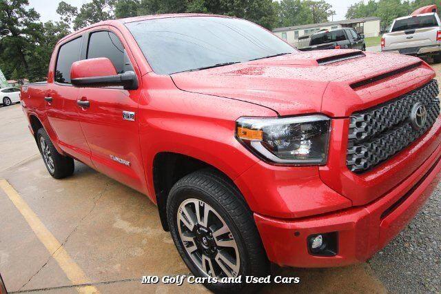 VIN: 5TFDY5F15MX966042 Auction: COPART Lot: 57398622 Location: LA - SHREVEPORT 5TFDY5F15MX966042 TOYOTA TUNDRA 2021 RED Photo 4