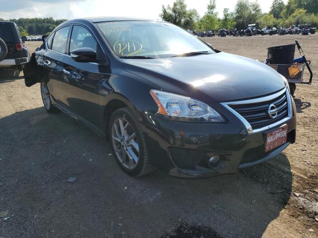 Salvage cars for sale from Copart Columbia Station, OH: 2015 Nissan Sentra S