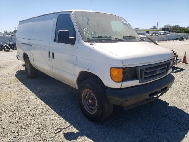 Salvage cars for sale from Copart Antelope, CA: 2005 Ford Econoline E350 Super Duty Van