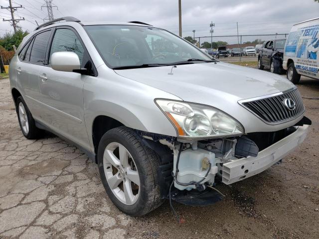Salvage cars for sale from Copart Wheeling, IL: 2004 Lexus RX 330