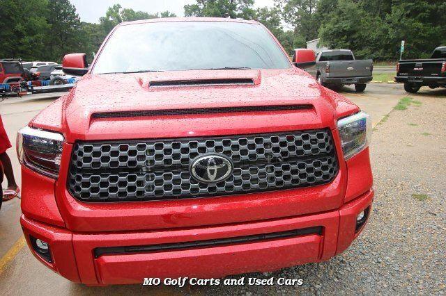 VIN: 5TFDY5F15MX966042 Auction: COPART Lot: 57398622 Location: LA - SHREVEPORT 5TFDY5F15MX966042 TOYOTA TUNDRA 2021 RED Photo 3